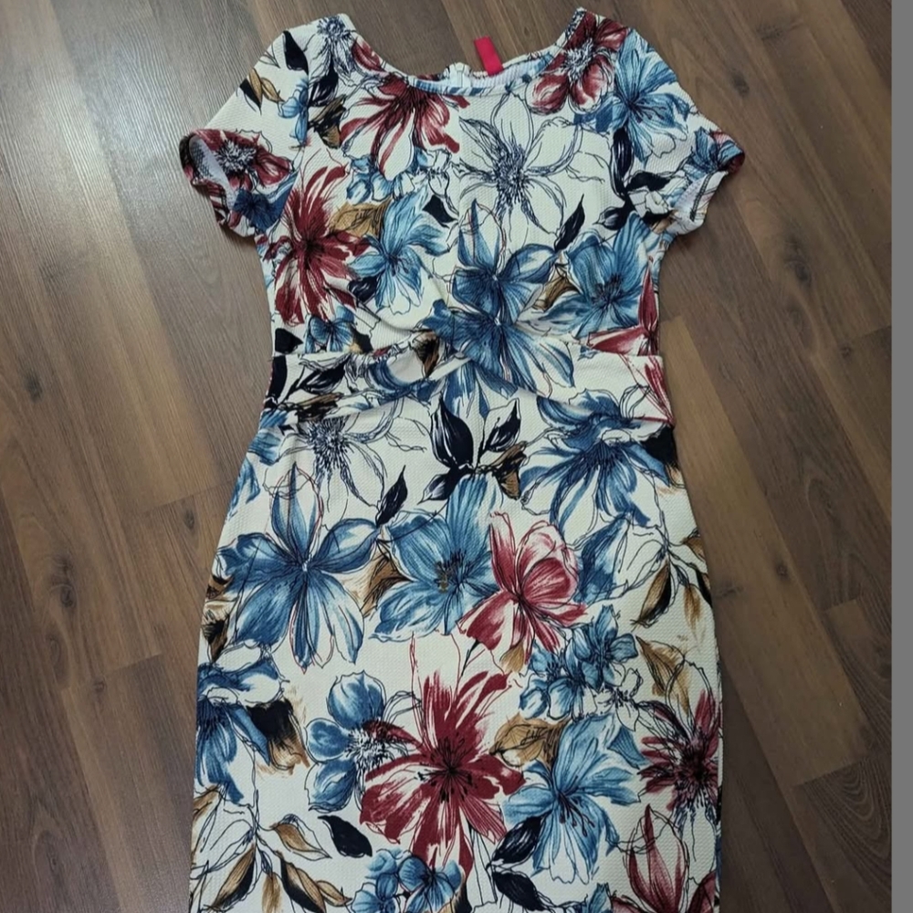 Floral Print Women's Dress